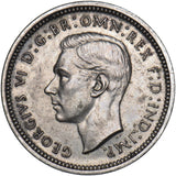 1937 Maundy Fourpence - George VI British Silver Coin - Superb