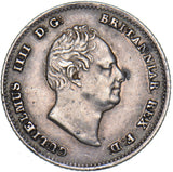 1836 Groat (Fourpence) - William IV British Silver Coin - Nice
