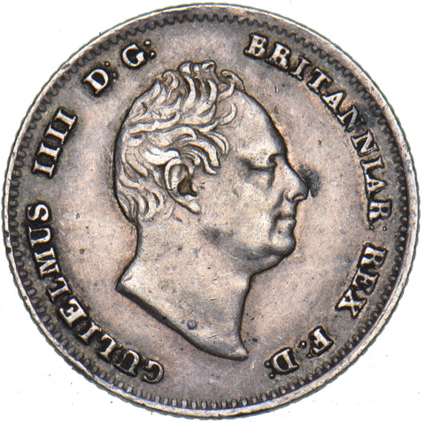 1836 Groat (Fourpence) - William IV British Silver Coin - Nice