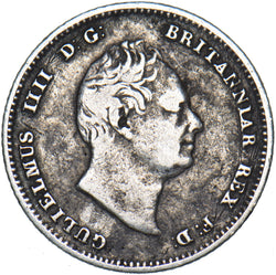 1836 Groat (Fourpence) - William IV British Silver Coin