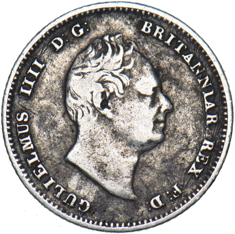 1836 Groat (Fourpence) - William IV British Silver Coin