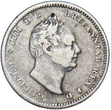 1837 Groat (Fourpence) - William IV British Silver Coin