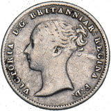 1838 Groat (Fourpence) - Victoria British Silver Coin