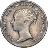 1839 Groat (Fourpence) - Victoria British Silver Coin