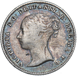 1840 Groat (Fourpence) - Victoria British Silver Coin
