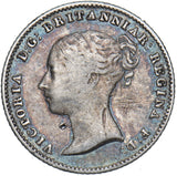1840 Groat (Fourpence) - Victoria British Silver Coin
