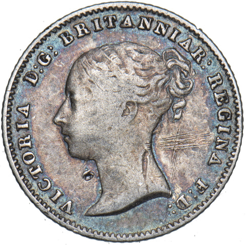 1840 Groat (Fourpence) - Victoria British Silver Coin