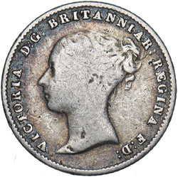 1842 Groat (Fourpence) - Victoria British Silver Coin