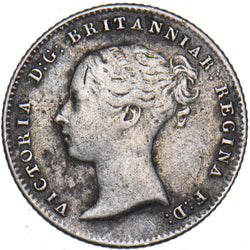 1844 Groat (Fourpence) - Victoria British Silver Coin