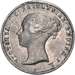 1848 Groat (Fourpence) - Victoria British Silver Coin - Nice