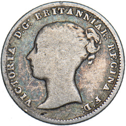 1849 Groat (Fourpence) - Victoria British Silver Coin