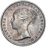 1849 Groat (Fourpence) - Victoria British Silver Coin - Very Nice