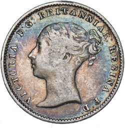 1854 Groat (Fourpence) - Victoria British Silver Coin