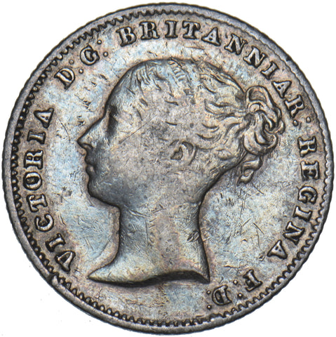1855 Groat (Fourpence) - Victoria British Silver Coin
