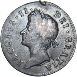 1687 Threepence (Ex-Mount) - James II British Silver Coin