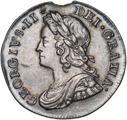 1737 Threepence - George II British Silver Coin