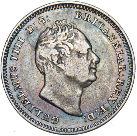 1835 Threepence - William IV British Silver Coin - Nice