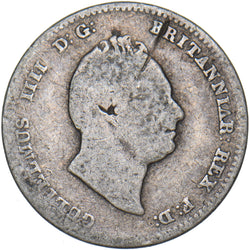 1835 Threepence - William IV British Silver Coin