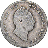 1835 Threepence - William IV British Silver Coin