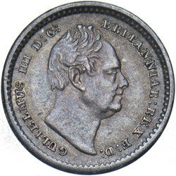 1834 Threehalfpence - William IV British Silver Coin - Very Nice