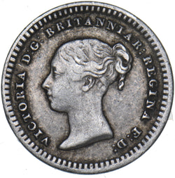 1843 Threehalfpence - Victoria British Silver Coin - Nice
