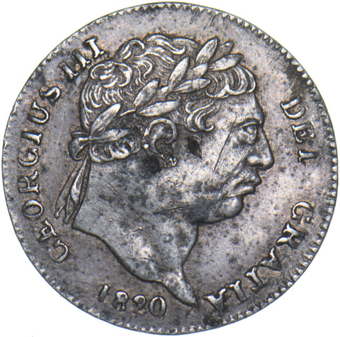1820 Maundy Twopence - George III British Silver Coin