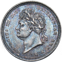1822 Maundy Twopence - George IV British Silver Coin - Superb