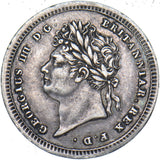 1829 Maundy Twopence - George IV British Silver Coin - Very Nice