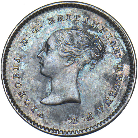 1839 Maundy Twopence - Victoria British Silver Coin - Superb