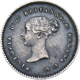 1842 Maundy Twopence - Victoria British Silver Coin - Very Nice