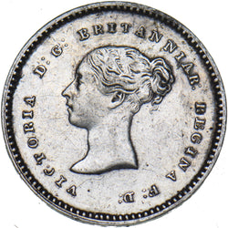 1850 Maundy Twopence - Victoria British Silver Coin - Nice