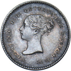 1855 Maundy Twopence - Victoria British Silver Coin - Very Nice