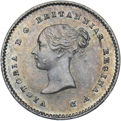 1862 Maundy Twopence - Victoria British Silver Coin - Superb