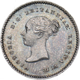 1874 Maundy Twopence - Victoria British Silver Coin - Superb