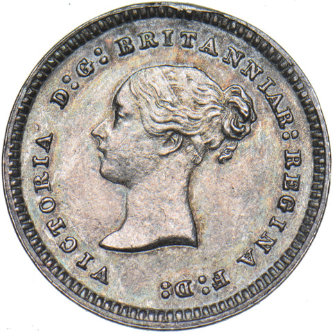 1881 Maundy Twopence - Victoria British Silver Coin - Very Nice