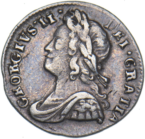 1739 Maundy Penny - George II British Silver Coin - Nice