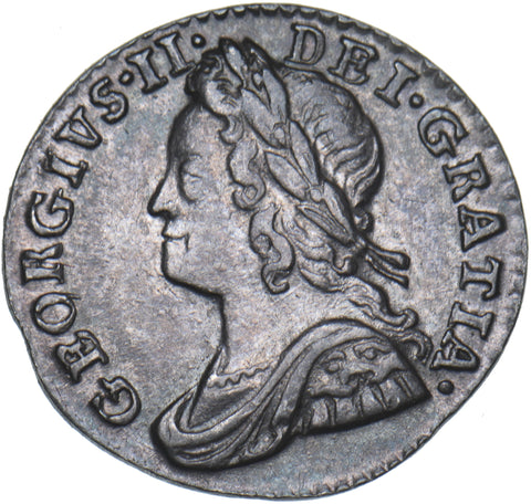 1758 Maundy Penny - Victoria British Silver Coin - Very Nice
