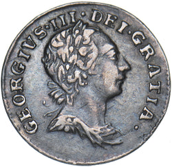1784 Maundy Penny - George III British Silver Coin - Nice