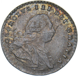 1795 Maundy Penny - George III British Silver Coin - Very Nice