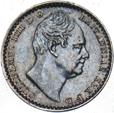 1834 Maundy Penny - William IV British Silver Coin - Very Nice