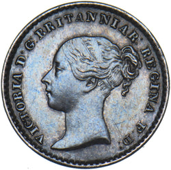 1840 Maundy Penny - Victoria British Silver Coin - Very Nice
