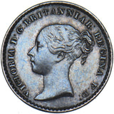 1840 Maundy Penny - Victoria British Silver Coin - Very Nice