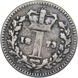 1873 Maundy Penny - Victoria British Silver Coin