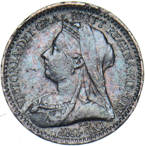 1901 Maundy Penny - Victoria British Silver Coin