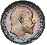 1905 Maundy Penny - Edward VII British Silver Coin