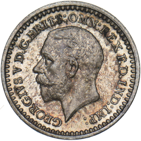 1928 Maundy Penny - George V British Silver Coin - Superb