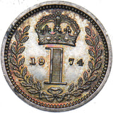 1974 Maundy Penny - Elizabeth II British Silver Coin - Superb
