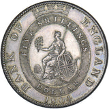1804 Bank Of England Dollar - George III British Silver Coin - Very Nice