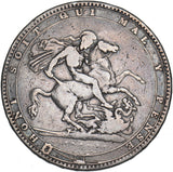 1819 LX Crown - George III British Silver Coin