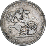 1819 LX Crown - George III British Silver Coin